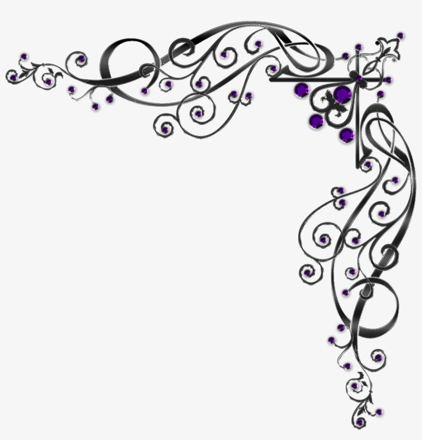 Frame Fuchsia Paper Wedding Meander Margin Clipart - Grecas Para Invitaciones, transparent png download