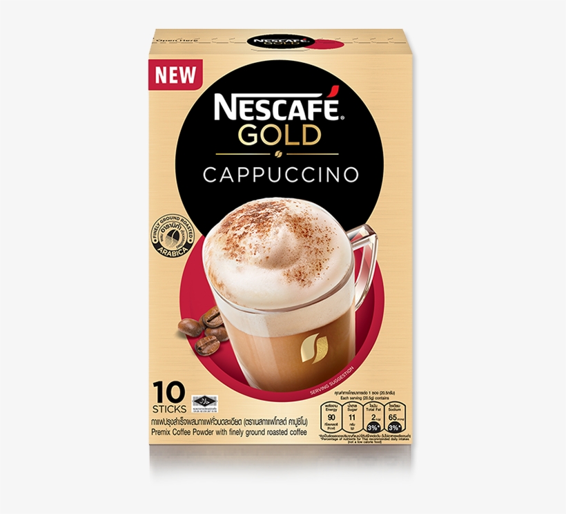 Nescafe Gold Cappuccino, transparent png download