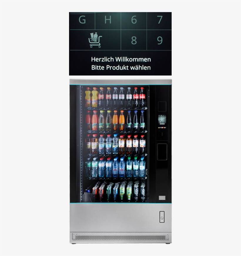 Glass Front Vending Machines With A Lift System - Sielaff Gmbh & Co. Kg Automatenbau, transparent png download