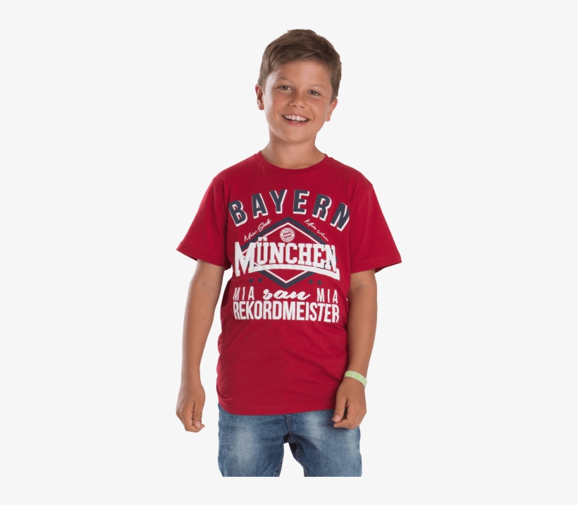 T-shirt Kids Bayern München - Boy, transparent png download