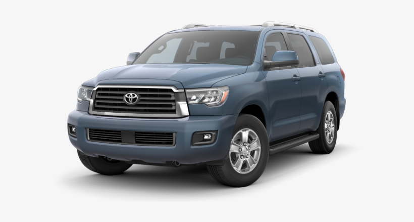 2018 Toyota Sequoia Blue - Toyota Suv Sequoia Black, transparent png download