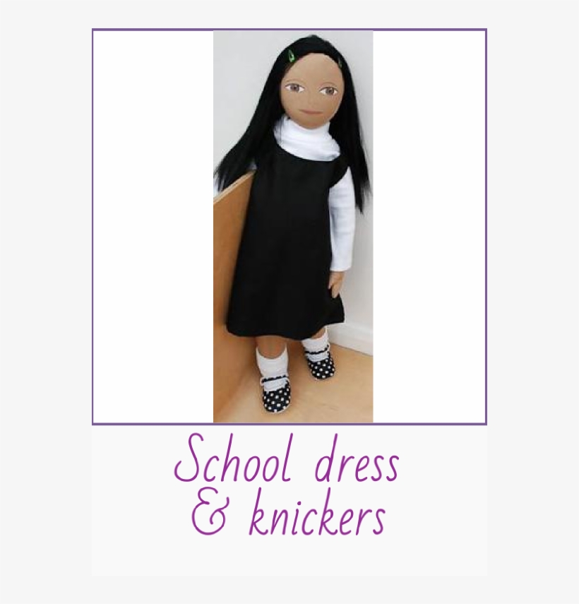 School Dress - Doll, transparent png download