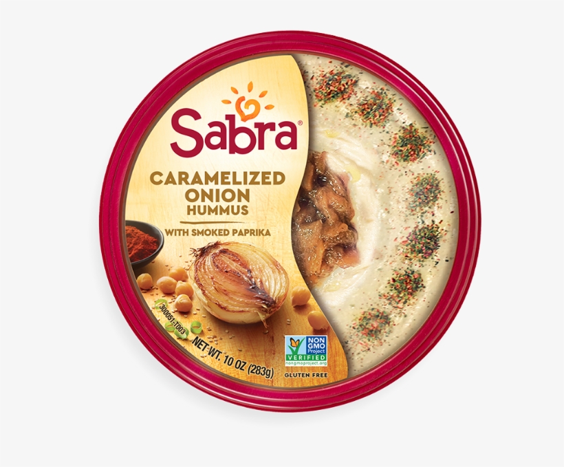 caramelized Onion Hummus - Caramelized Onion Hummus Sabra, transparent png download