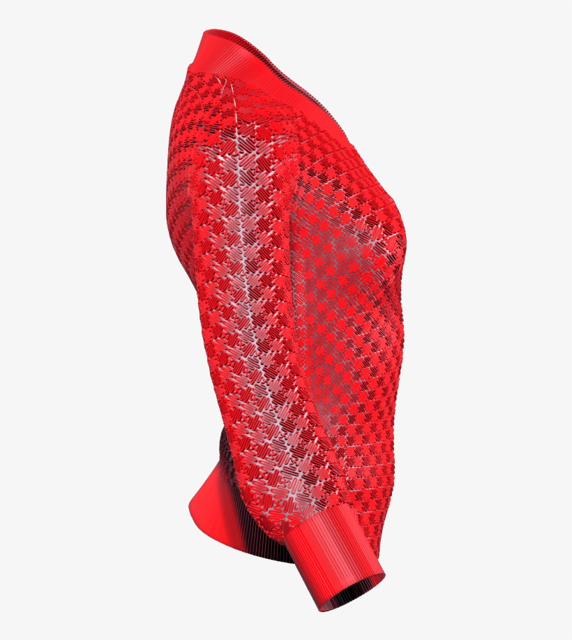 Com/wp Red Veiled Rose0018 - Knitting, transparent png download