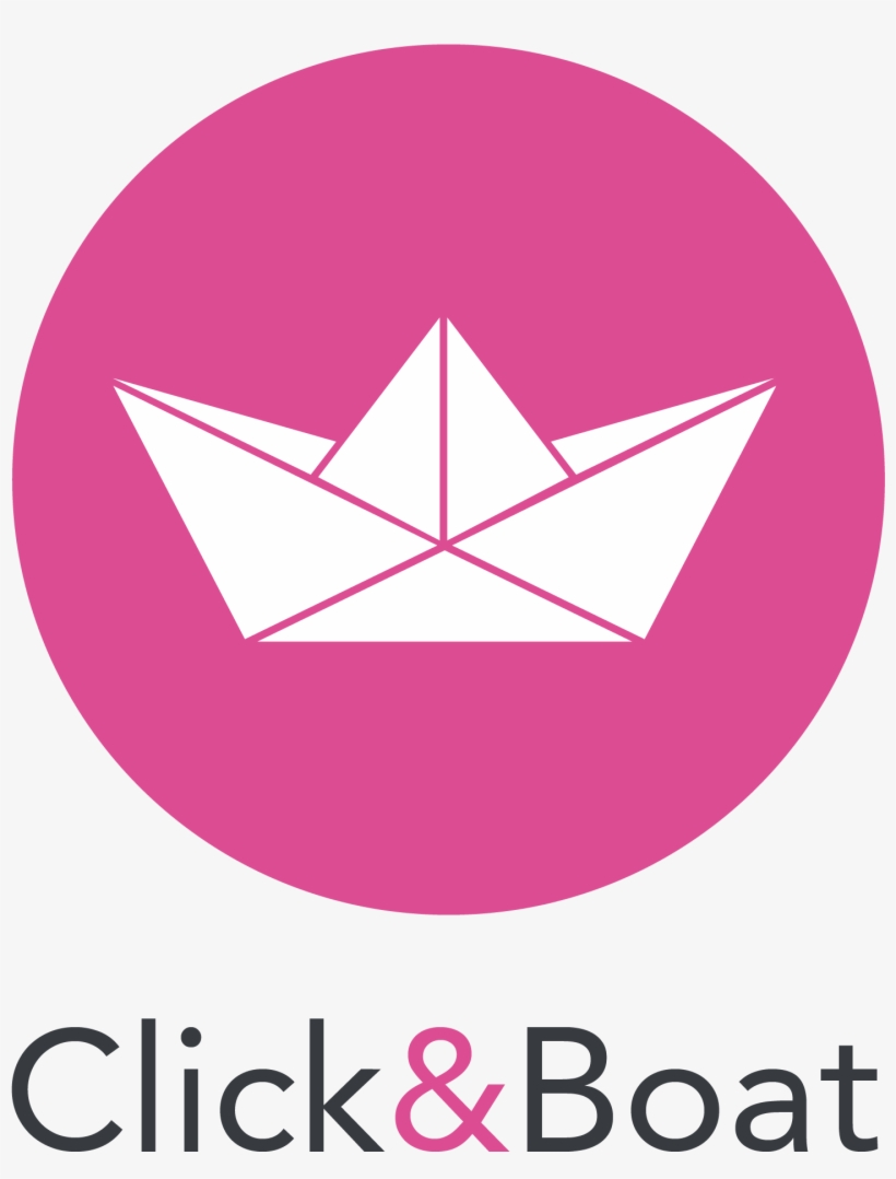 Logo Click And Boat, transparent png download