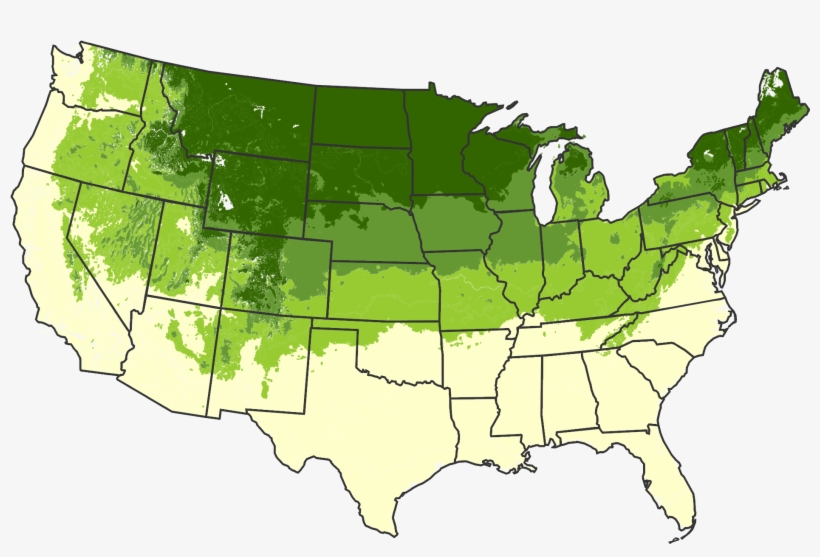 Download Zone Map States Require One License Plate Transparent PNG