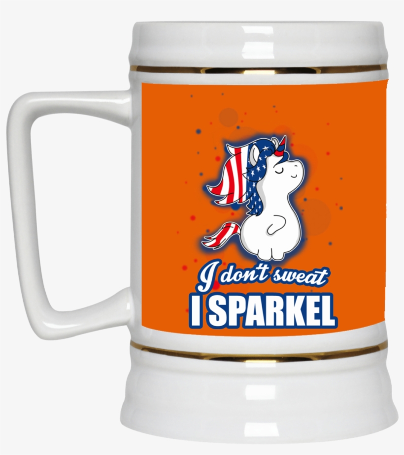 I Don't Sweat I Sparkle Mug - Mug, transparent png download