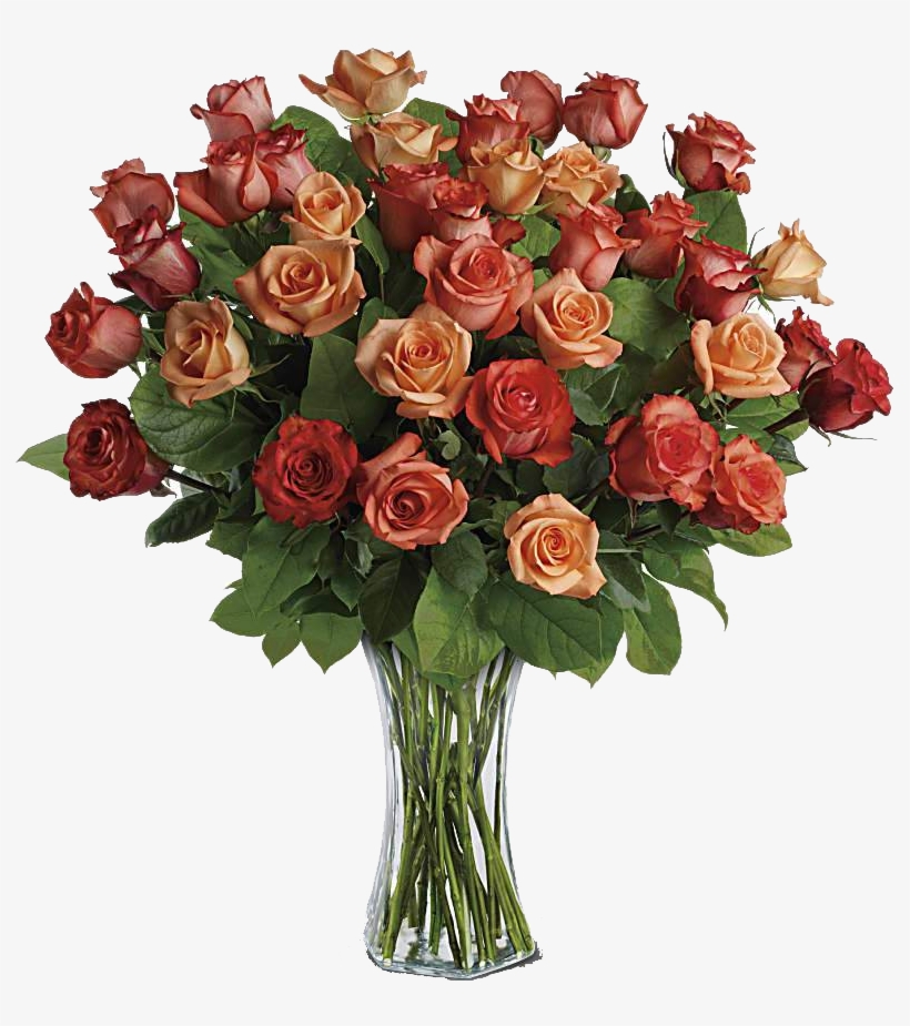 Happy Sunrise - Flower Arrangement Roses, transparent png download