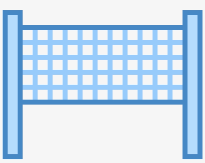 This Looks To Be A Net That Will Be Used For Volleyball - Gate, transparent png download