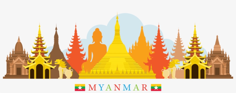 My Mon - Myanmar Skyline, transparent png download
