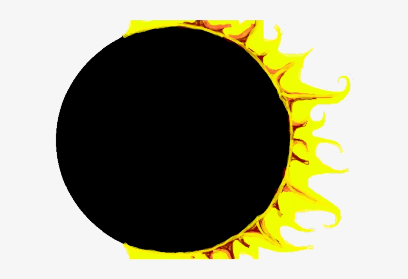 Eclipse Clipart Sun Symbol - Circle, transparent png download