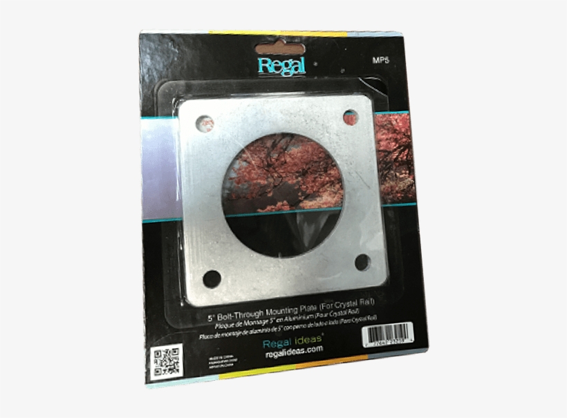 Regal Ideas Crystal Rail Mounting Plate - Circle, transparent png download