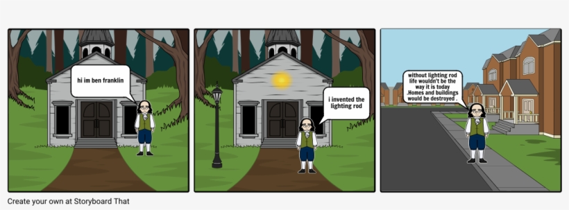 Ben Franklin - 3 5 Compromise Storyboard, transparent png download