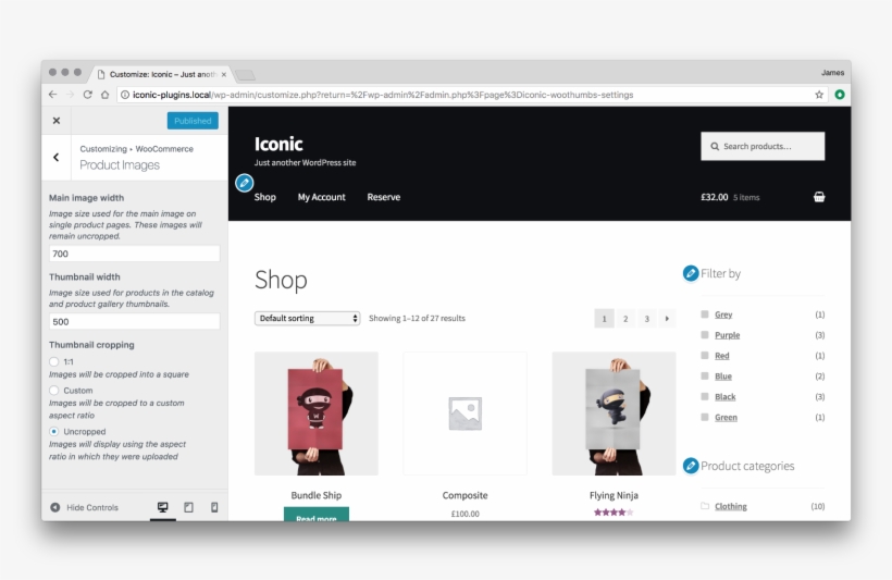 Woocommerce Product Image Size Settings - Woocommerce Product Box Same Size, transparent png download