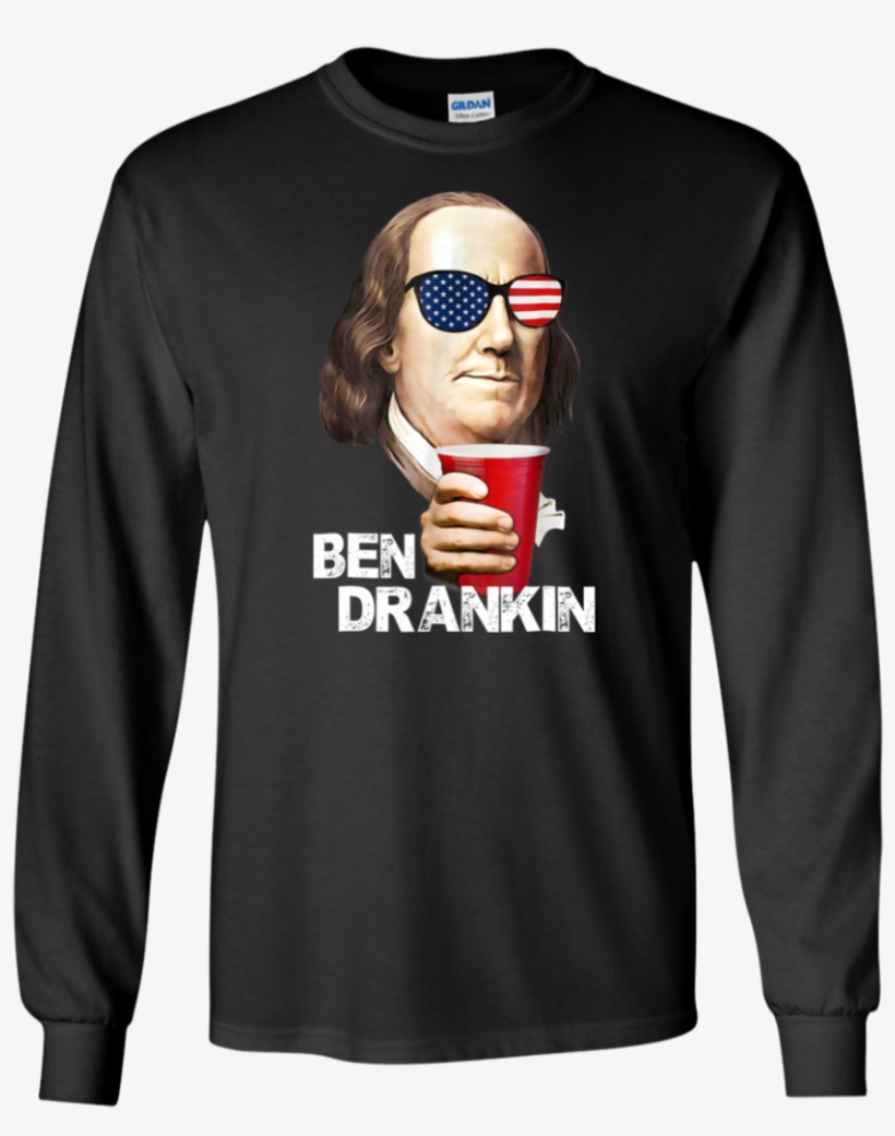 4th Of July Shirts For Men Ben Drankin Benjamin Franklin - Count Von Count Shirt, transparent png download