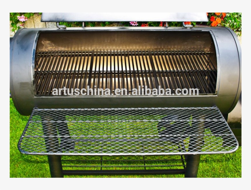 Large Size Heavy Duty Bbq Barbecue Grill Smoker Charcoal - Outdoor Grill Rack & Topper, transparent png download