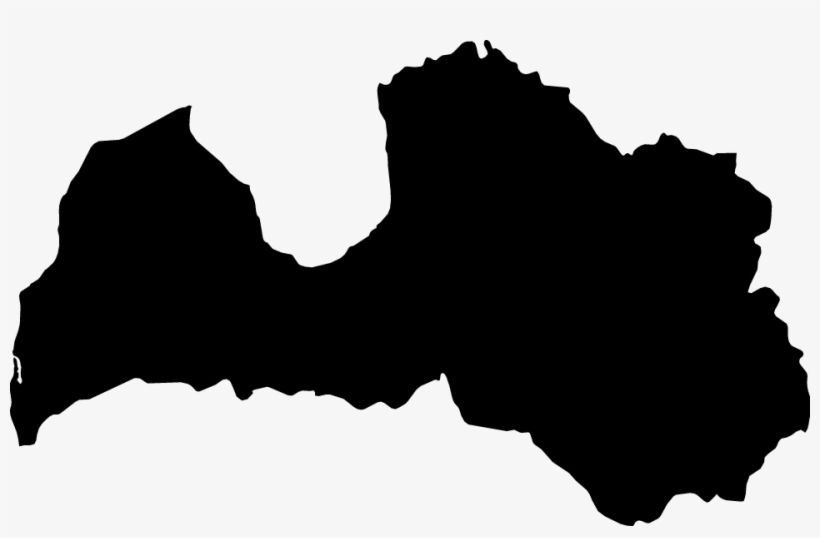 Full Map - Capital Of Latvia Map, transparent png download