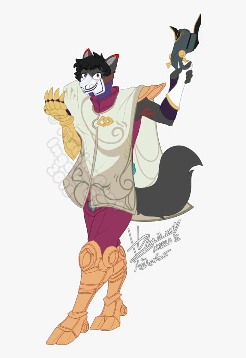 Shades Costume / Cosplay Jhin By Dinogoat, transparent png download