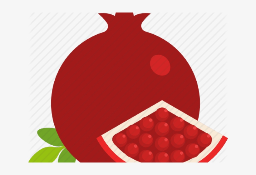 Pomegranate Clipart Pomegranate Seed - Pomegranate Png Slice, transparent png download