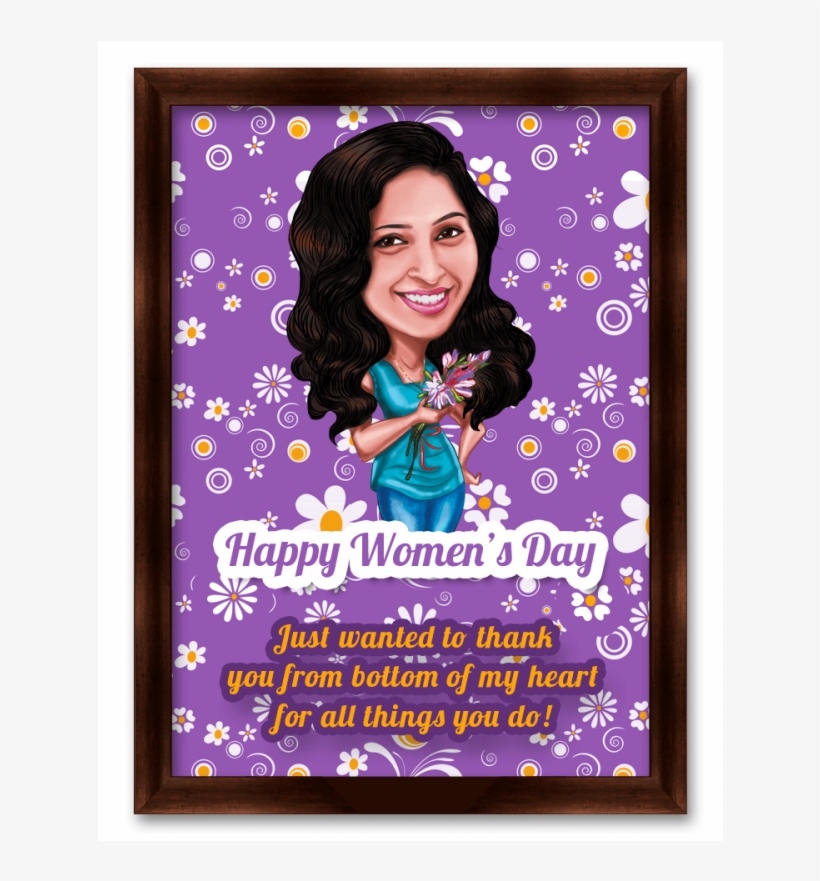 Thank You From Bottom Of My Heart - Gift For Girlfriend On Women's Day, transparent png download