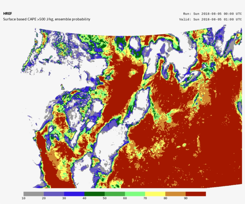Data Processed And Plotted At Nws Spc • Please Direct - Graphic Design, transparent png download