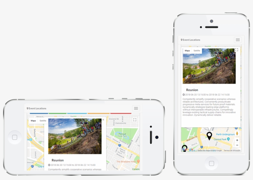 Event Locations - Php/mysql Plugin - Iphone, transparent png download