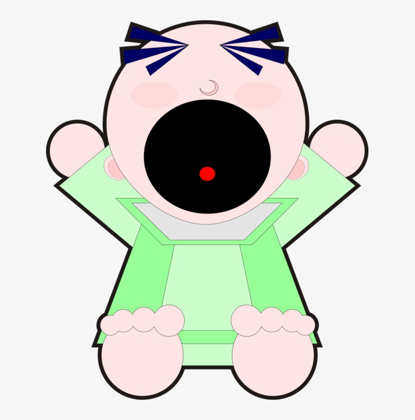 Infant Smile Nose Human Behavior Cartoon - Cartoon, transparent png download