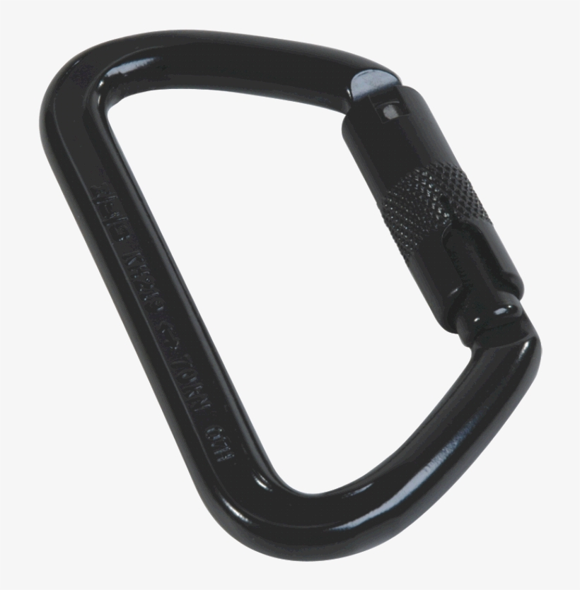 Svg Library Stock Black Clip Carabiner - Carabiner, transparent png download