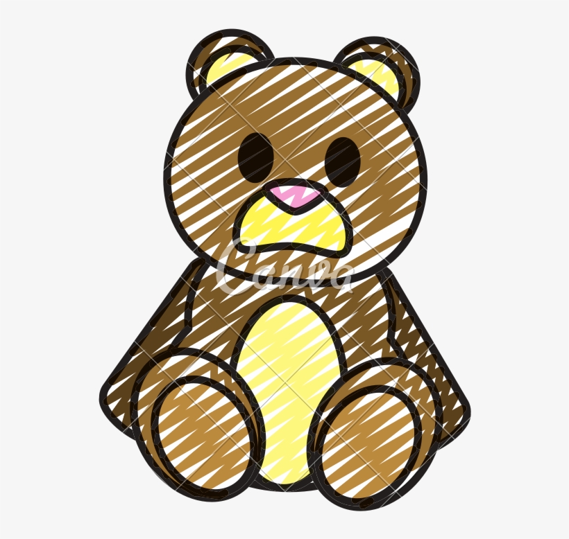 800 X 800 3 - Teddy Bear Doodle Png, transparent png download