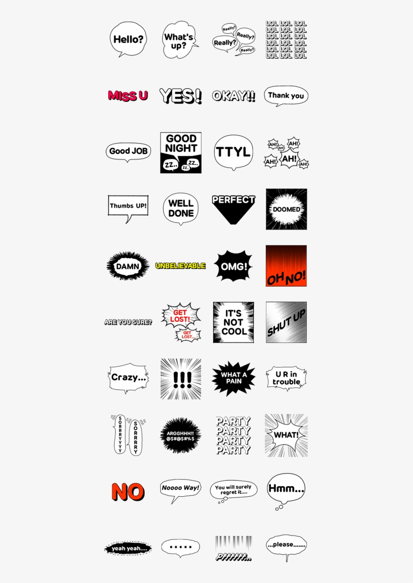 Speech Bubble Special, transparent png download