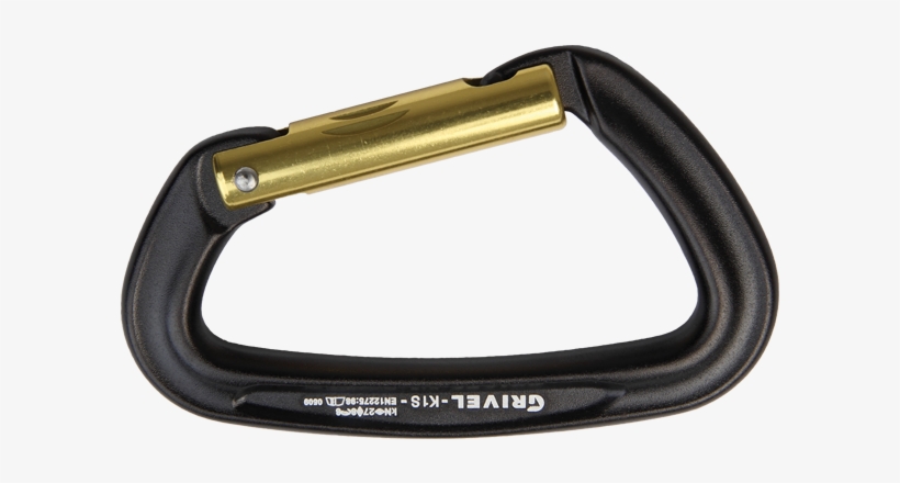 Rock Safety Carabiner K1s Black - Carabiner, transparent png download