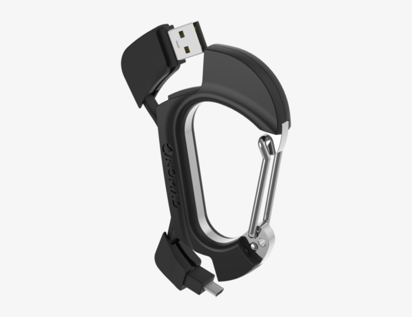 Nomad Micro Usb Cable Carabiner - Nomad Lightning Carabiner, transparent png download