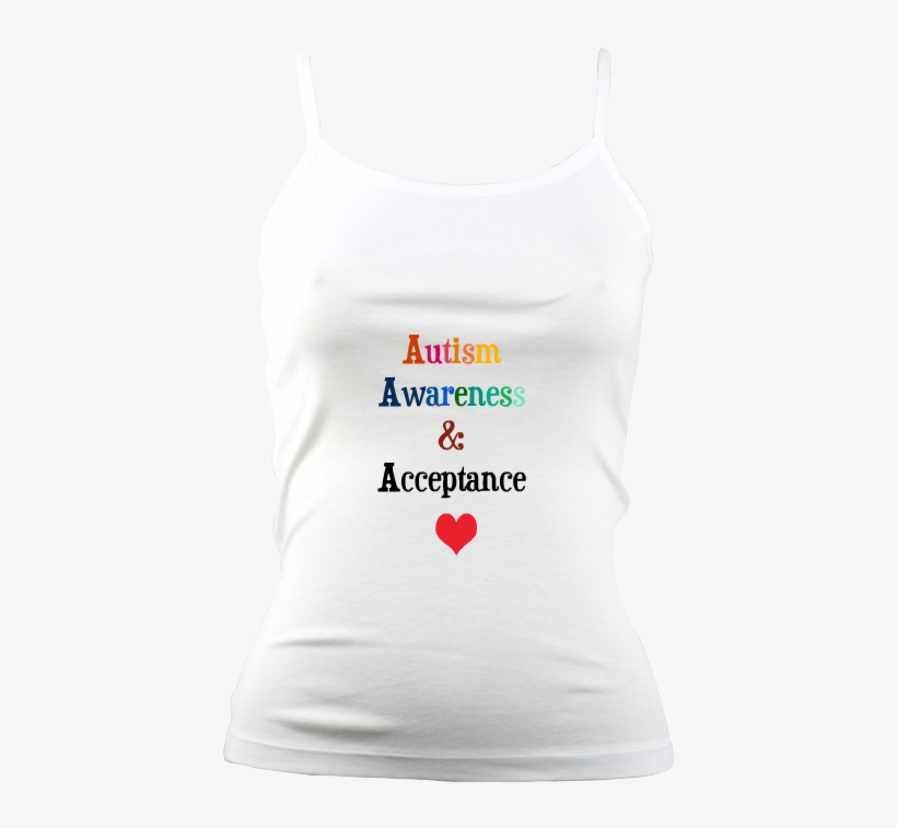 Autism Awareness & Acceptance Tank - Active Tank, transparent png download