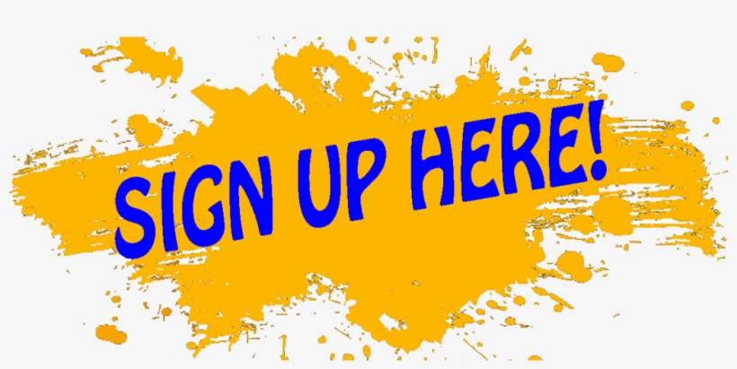 Sign Up Here - 筆 刷 渲染, transparent png download