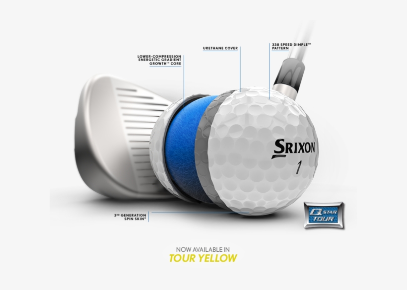 2018 Srixon Q-star Tour Golf Ball - Srixon Qstar Tour, transparent png download