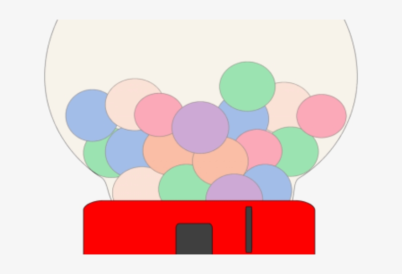 Gumball Clipart Bubble Gum Machine - Circle, transparent png download