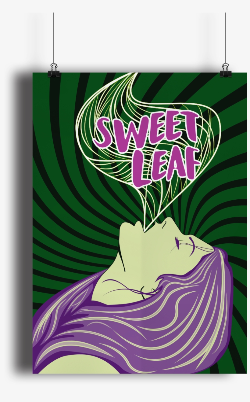 Illustration Inspired By Black Sabbath Song Sweet Leaf - Illustration, transparent png download