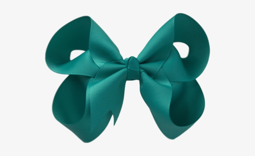 5 Inch Solid Color Hair Bows - Solid Bow Png Thesolidbow, transparent png download