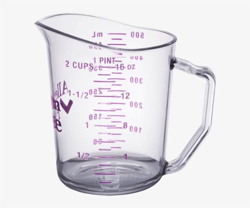 Allergen Measuring Cup - Cup, transparent png download