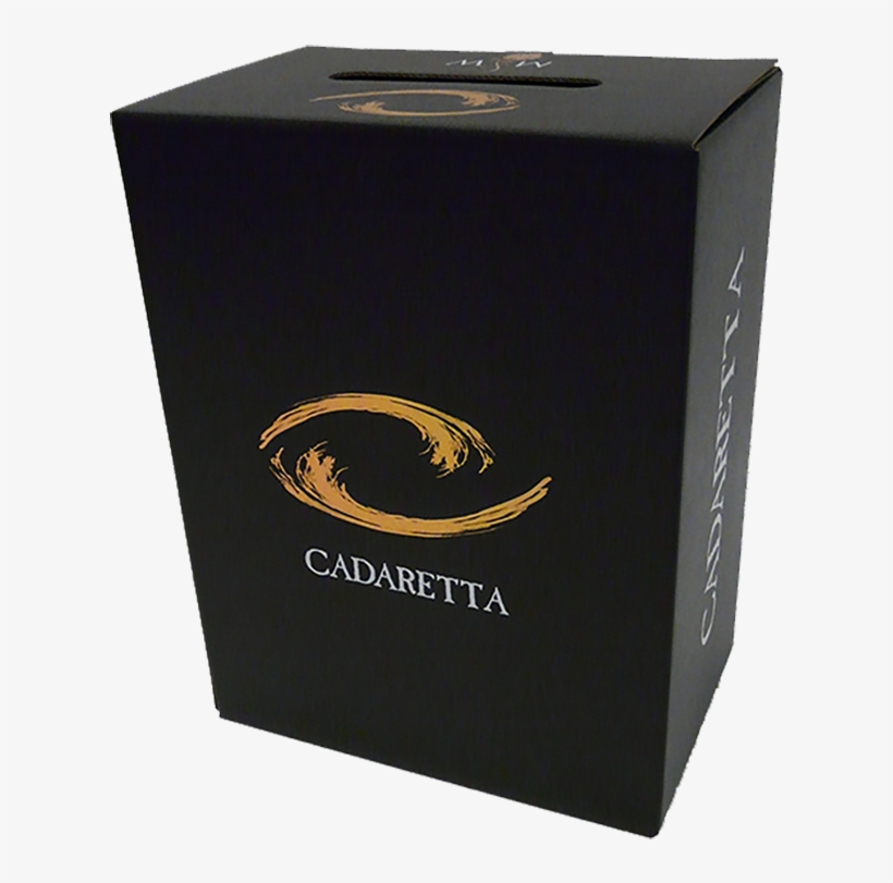 2-color Foil Stamp On Black Liner Board - Box, transparent png download