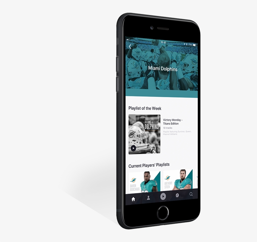 The Official Music Streaming Partner Of - Iphone, transparent png download