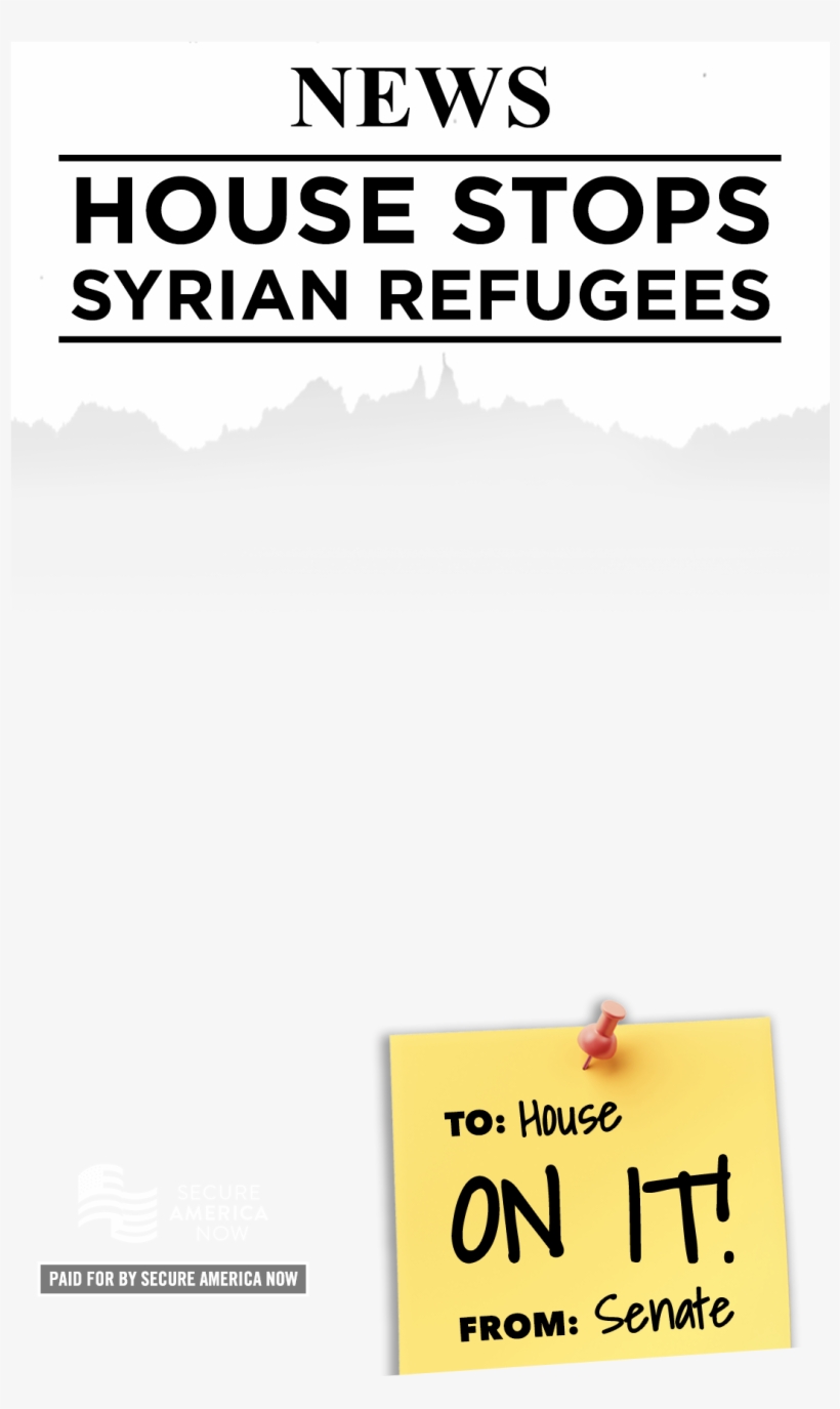 Secure America Now Snapchatfilter Housetosenate , Secure - News Icon, transparent png download