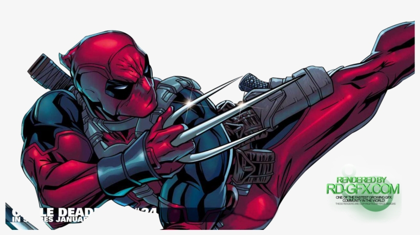 Deadpool And Spiderman, transparent png download