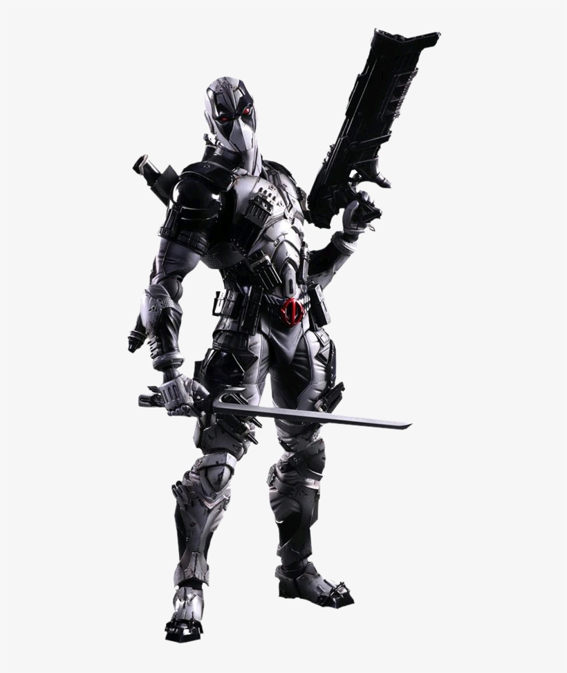 Deadpool - Deadpool X Force Play Arts Kai, transparent png download