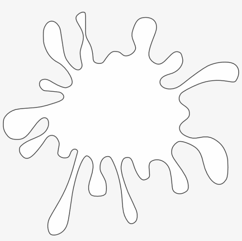 Free Png Download Splash Of White Paint Png Images - Splash Of White Paint, transparent png download