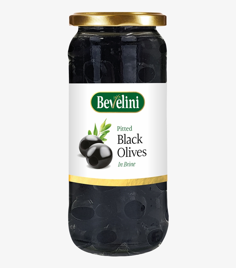 Bevelini Black Pitted Olives 340g Olive PNG Image Transparent PNG