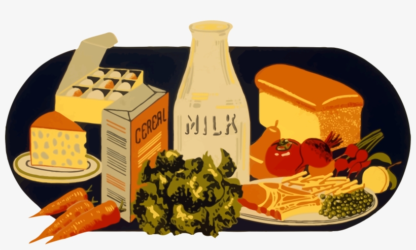Good Clipart Diet - Vintage Food Posters, transparent png download