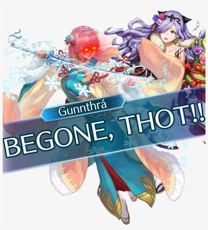 Image - Fire Emblem Heroes New Years Gunnthra, transparent png download