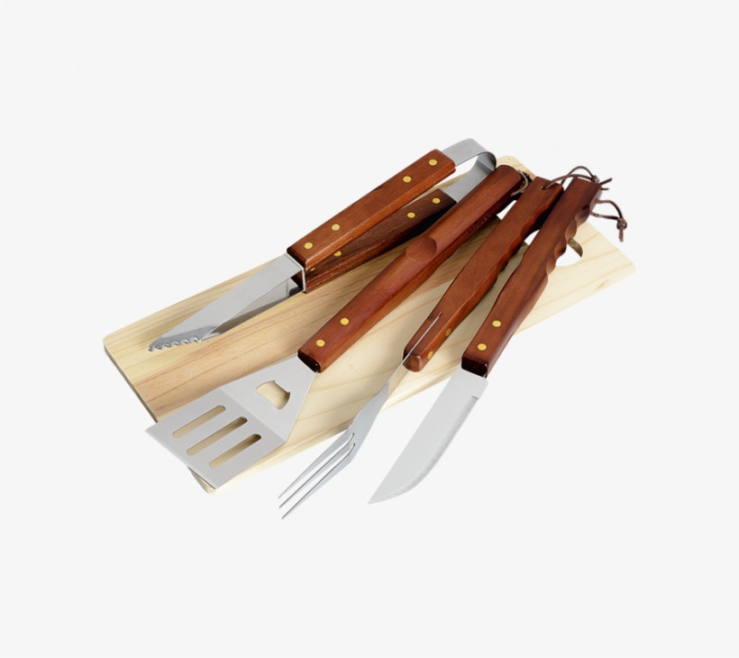 4 Piece Braai And Cutting Board Set Wood Std - Cold Weapon, transparent png download