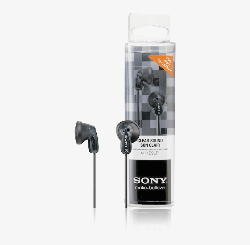 Mdre9lpb - Auriculares Sony Mdr E9lp, transparent png download